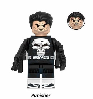 PUNISHER (COMIC BOOK VERSION) Figurine for Lego