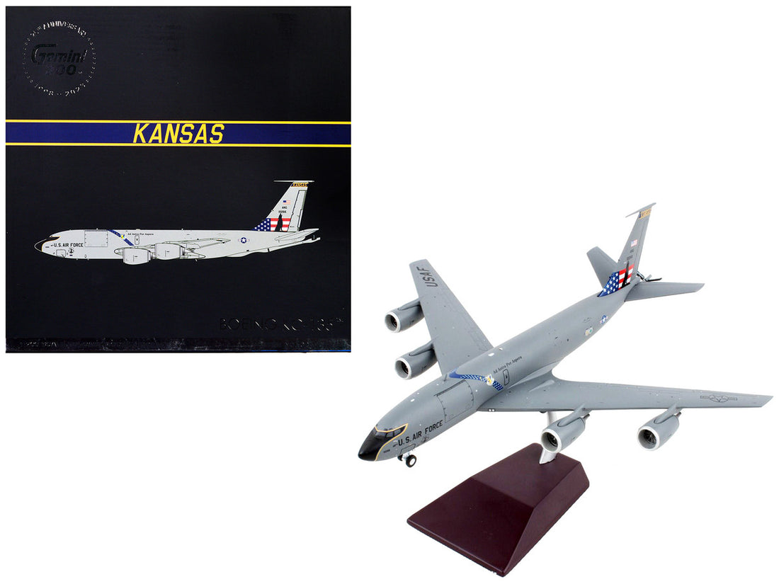 Boeing KC-135 Stratotanker Tanker Aircraft "Kansas Air National Guard" United States Air Force "Gemini 200" Series 1/200 Diecast Model Airplane by GeminiJets-0