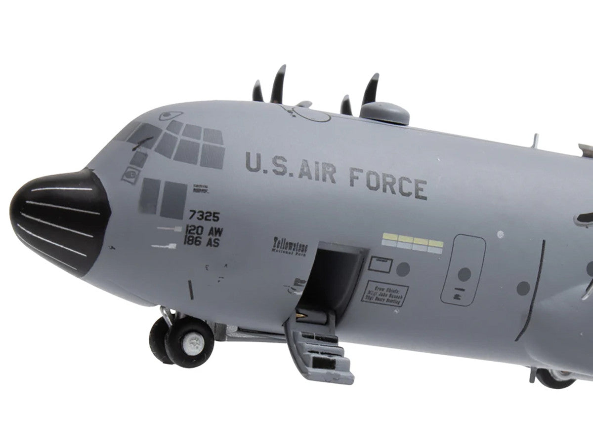 Lockheed C-130H3 Hercules Transport Aircraft "Montana Air National Guard Great Falls ANGB" United States Air Force "Gemini 200" Series 1/200 Diecast Model Airplane by GeminiJets 2