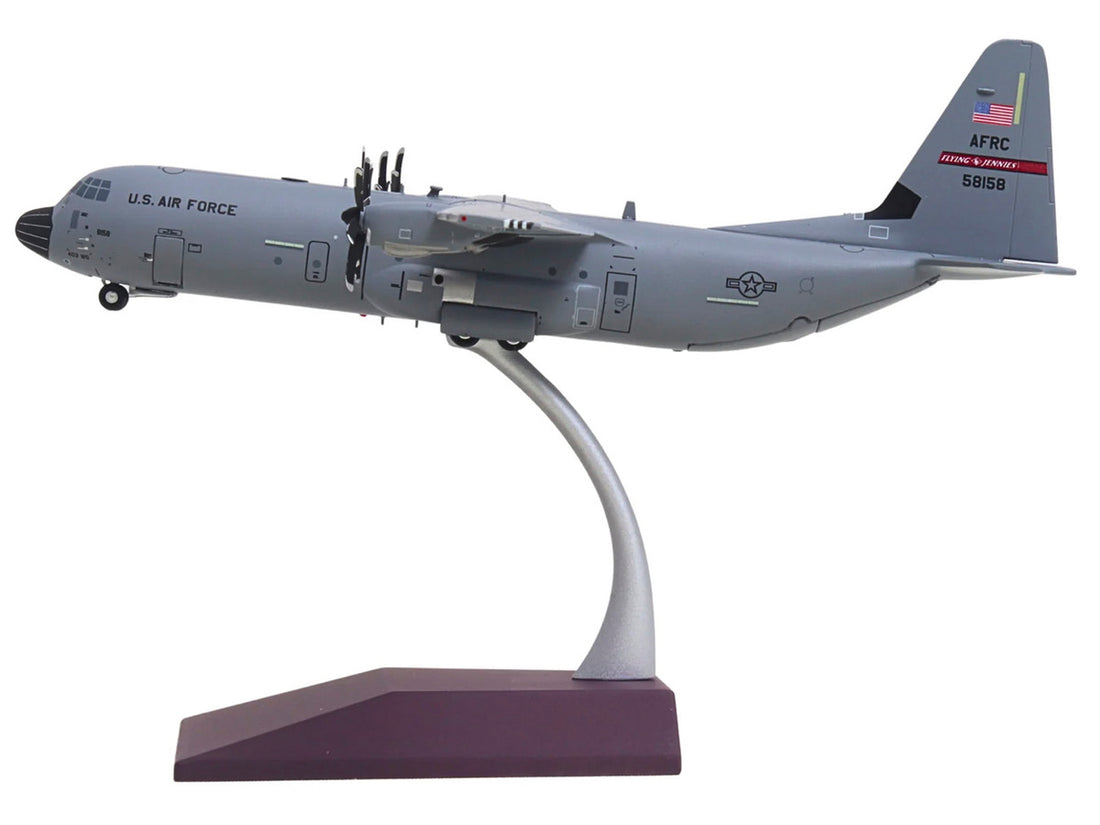 Lockheed C-130J-30 Super Hercules Transport Aircraft "05-8158 Flying Jennies 815th Airlift Squadron Keesler Air Force Base" United States Air Force "Gemini 200" Series 1/200 Diecast Model by GeminiJets 4