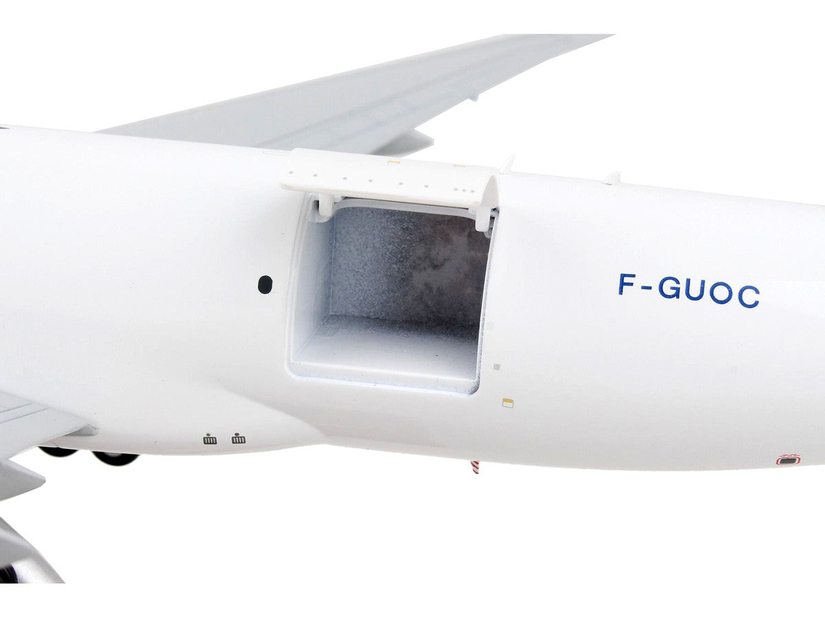 Boeing 777F Commercial Aircraft "Air France Cargo" White with Striped Tail "Gemini 200 - Interactive" Series 1/200 Diecast Model Airplane by GeminiJets-4