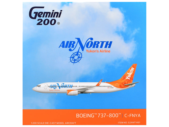 GeminiJets Gemini 200 Air North Boeing 737-800 collectible model packaging