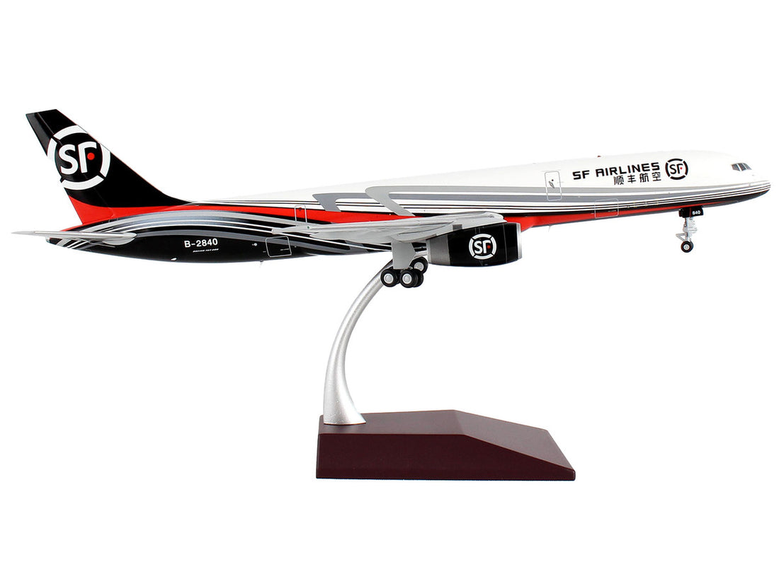 Boeing 757-200F Commercial Aircraft "SF Airlines" White and Black with Red Stripes "Gemini 200" Series 1/200 Diecast Model Airplane by GeminiJets-1