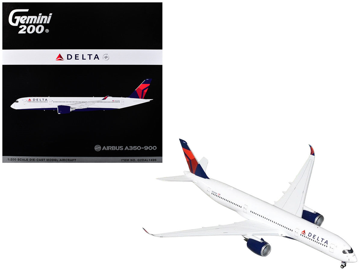 GeminiJets Airbus A350-900 Delta Air Lines N504DN 1:200 diecast airplane