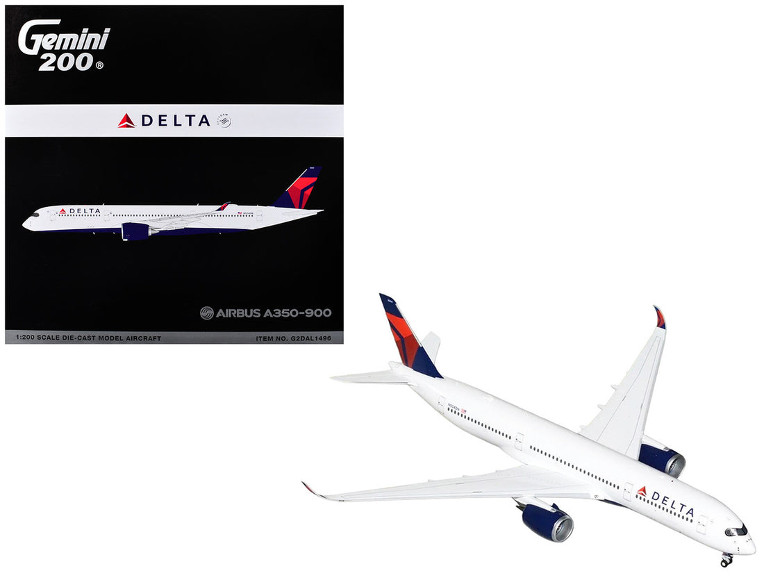 GeminiJets Airbus A350-900 Delta Air Lines N504DN 1:200 diecast airplane