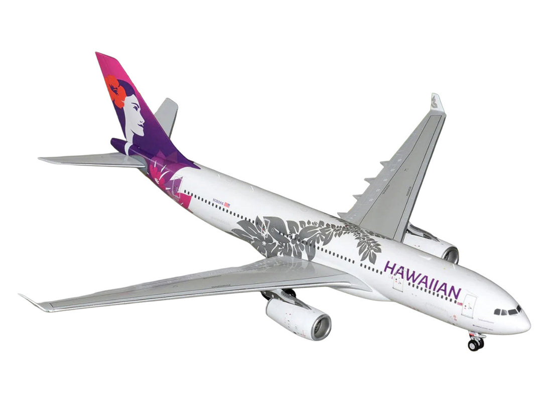 GeminiJets Hawaiian Airlines A330-200 N360HA 1:200 scale model side view