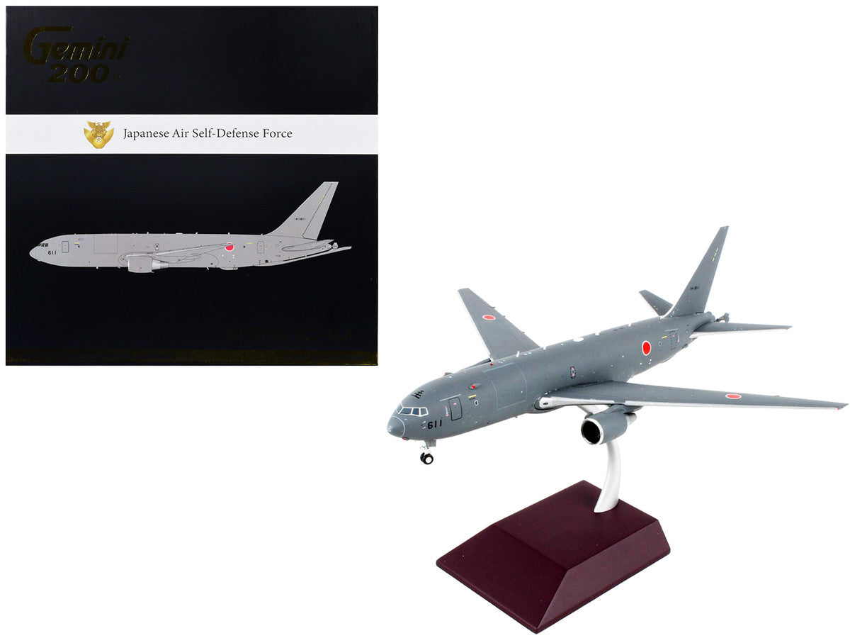 Boeing KC-46A Pegasus Tanker Aircraft "Japan Air Self-Defense Force (JASDF)" Gray "Gemini 200" Series 1/200 Diecast Model Airplane by GeminiJets-0