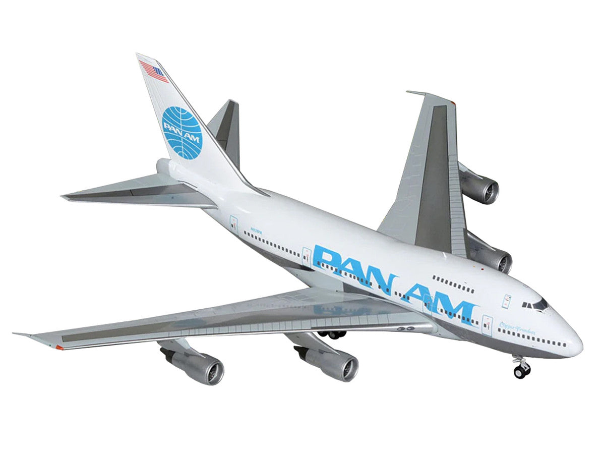 Boeing 747SP Commercial Aircraft "Pan American Airways" (N531PA) White with Blue Tail Graphics "Gemini 200" Series 1/200 Diecast Model Airplane by GeminiJets-1