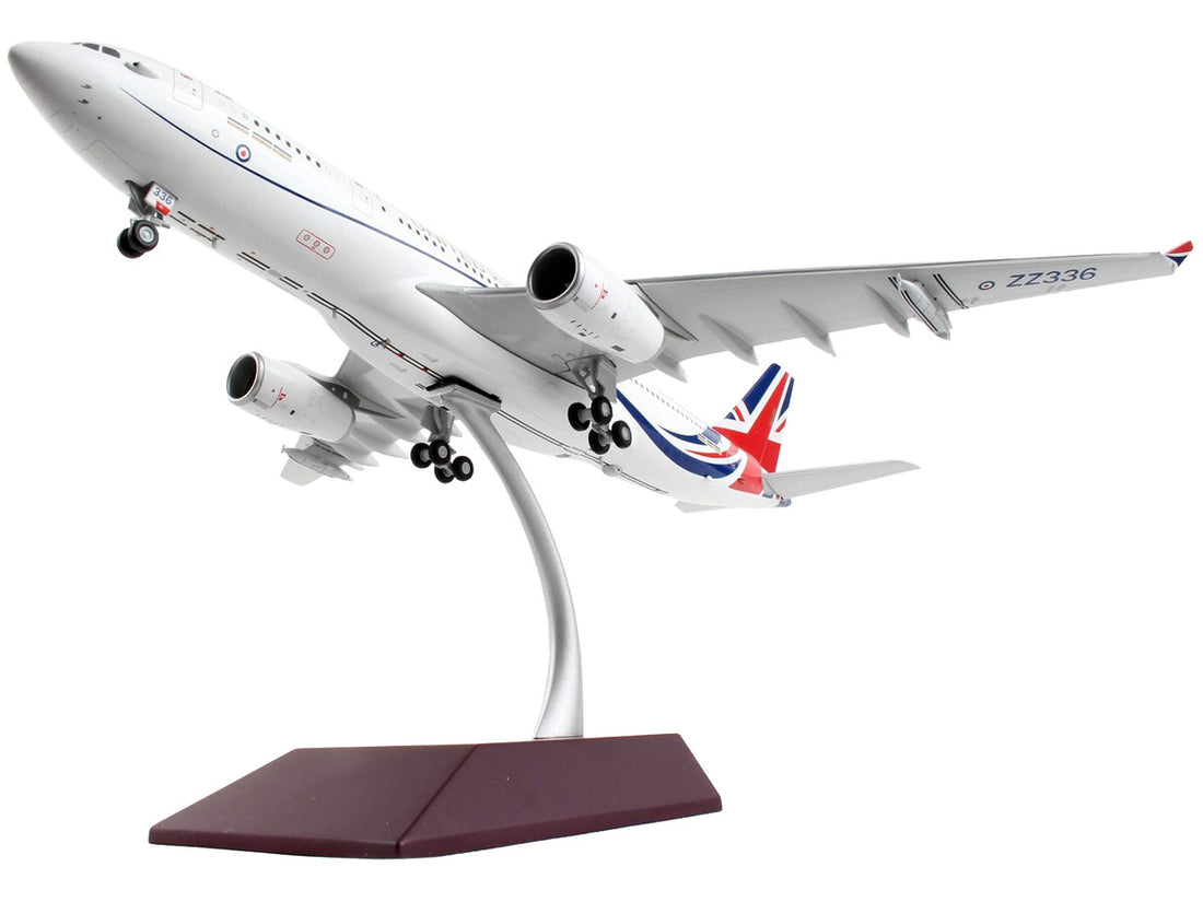 Airbus A330 MRTT Tanker Aircraft "British Royal Air Force" White with United Kingdom Flag Graphics "Gemini 200" Series 1/200 Diecast Model Airplane by GeminiJets-3