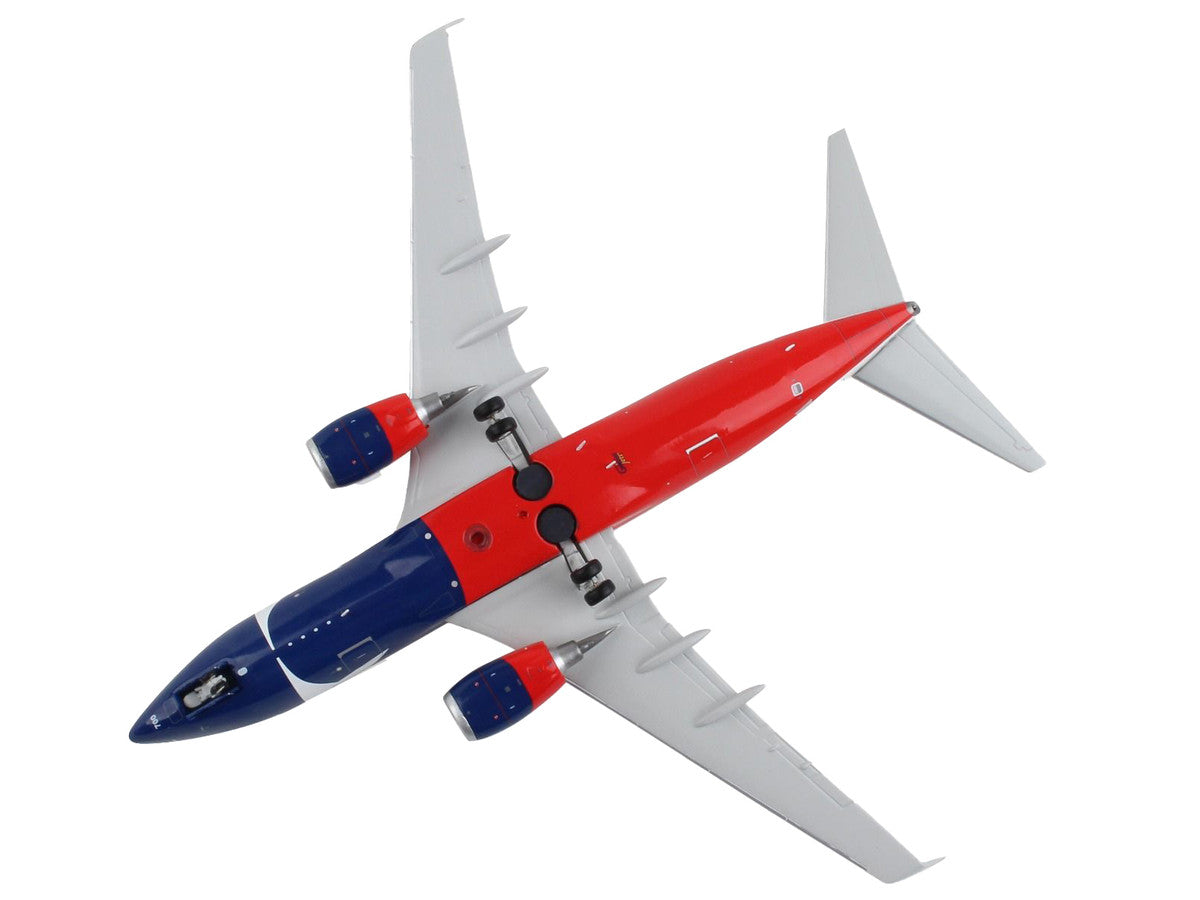 Boeing 737-700 Commercial Aircraft "Southwest Airlines - Lone Star One" Texas Flag Livery "Gemini 200" Series 1/200 Diecast Model Airplane by GeminiJets-3