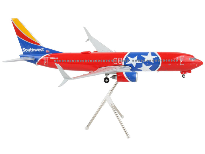 Boeing 737-800 Commercial Aircraft "Southwest Airlines - Tennessee One" Tennessee Flag Livery "Gemini 200" Series 1/200 Diecast Model Airplane by GeminiJets-1