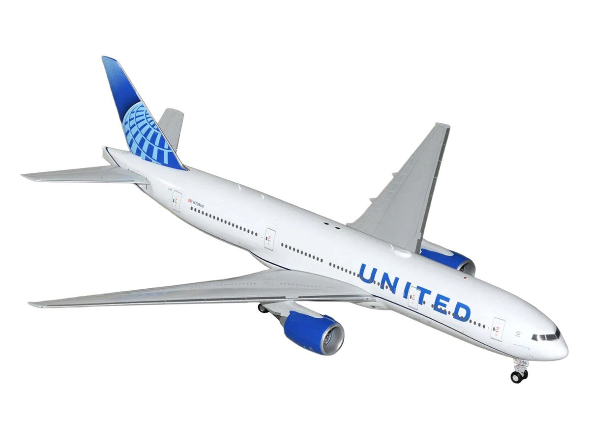 United Airlines Boeing 777-200ER N798UA Gemini 200 model aircraft packaging