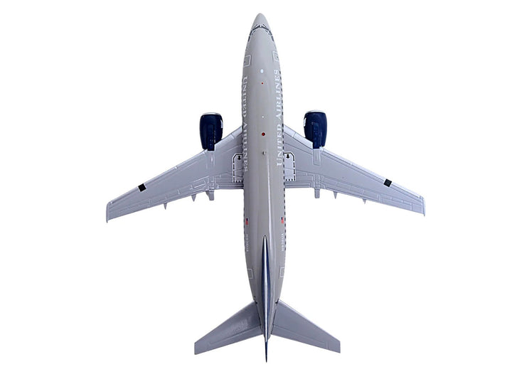 Boeing 737-500 Commercial Aircraft "United Airlines - Classic 737 Series" (N936UA) Gray with Blue Tail "Gemini 200" Series 1/200 Diecast Model Airplane by GeminiJets-1