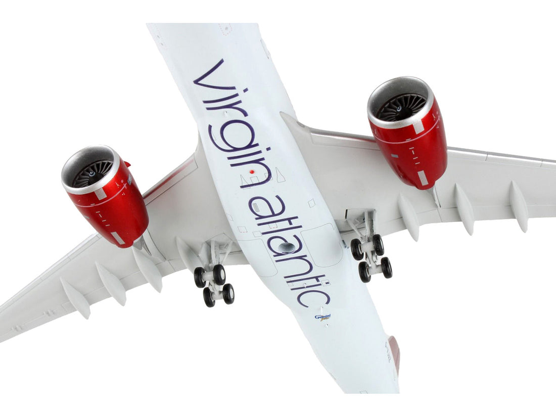 Airbus A330-900 Commercial Aircraft "Virgin Atlantic Airways" White with Red Tail "Gemini 200" Series 1/200 Diecast Model Airplane by GeminiJets-3