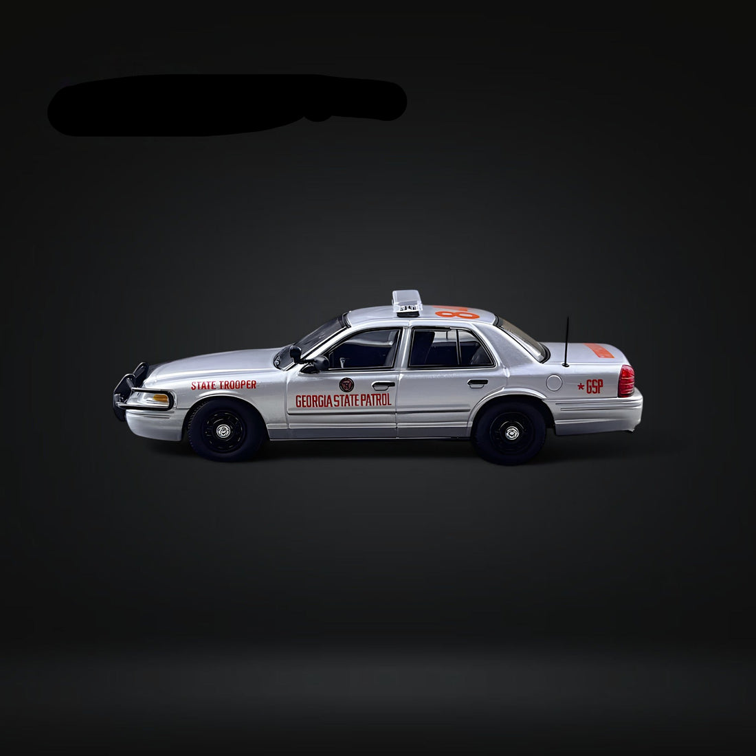 Ford Crown Victoria Georgia State Trooper Police Car 1:64 by Rollin 2