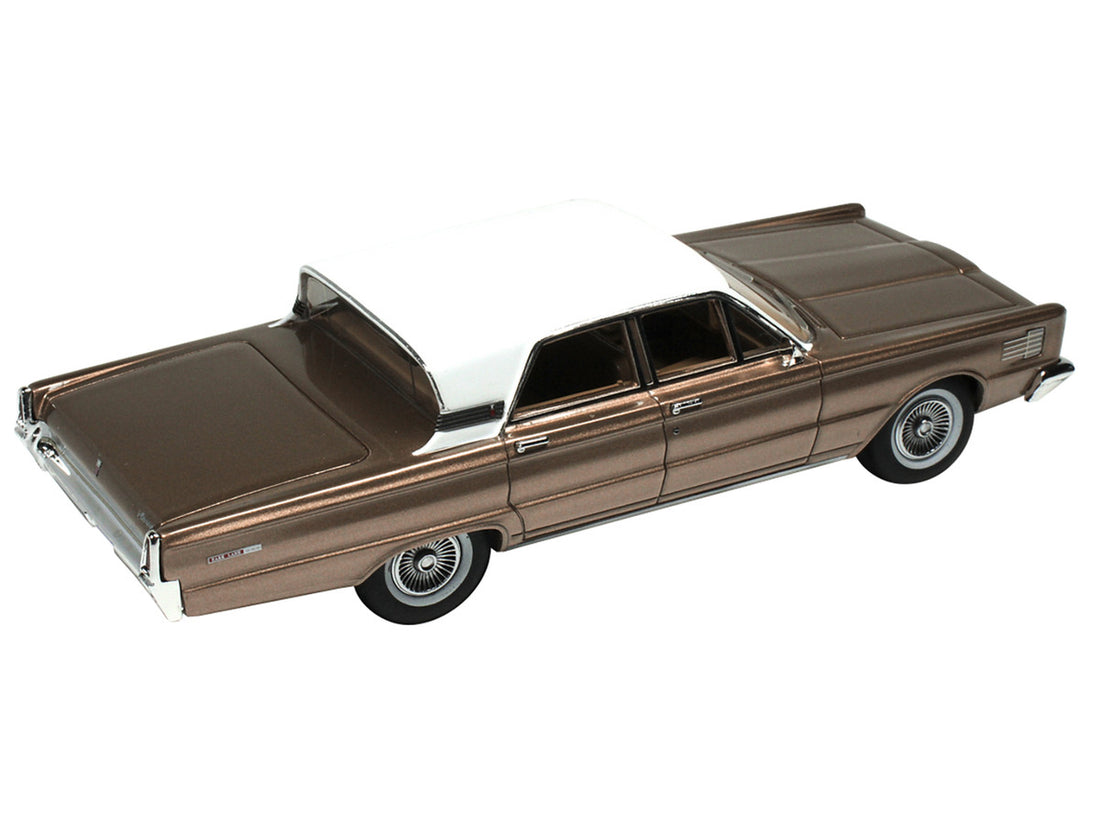 1965 Mercury Park Lane Pecan Frost Brown Metallic with White Top Limited Edition to 200 pieces Worldwide 1/43 Model Car by Goldvarg Collection-3