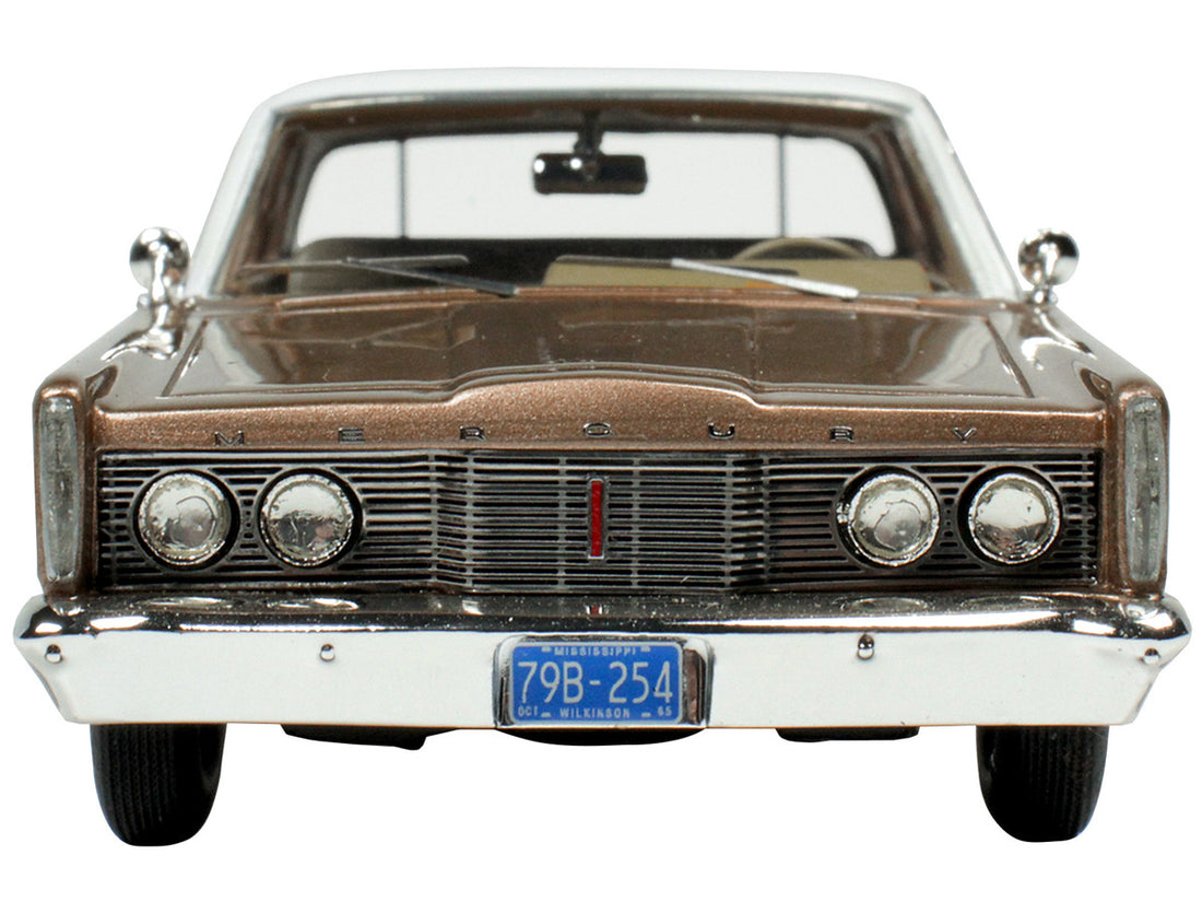 1965 Mercury Park Lane Pecan Frost Brown Metallic with White Top Limited Edition to 200 pieces Worldwide 1/43 Model Car by Goldvarg Collection-4