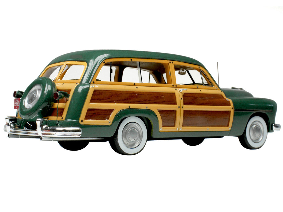 1949 Mercury Woodie Meadow Green with Yellow and Woodgrain Sides and Green Interior Limited Edition to 200 pieces Worldwide 1/43 Model Car by Goldvarg Collection-2