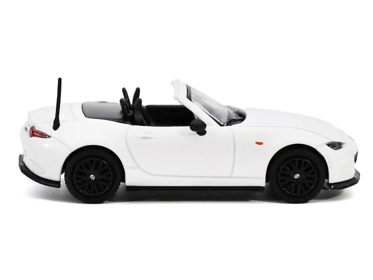 2024 Mazda MX-5 Roadster White 1/64 Diecast Model Car by GCD x Enchery-0