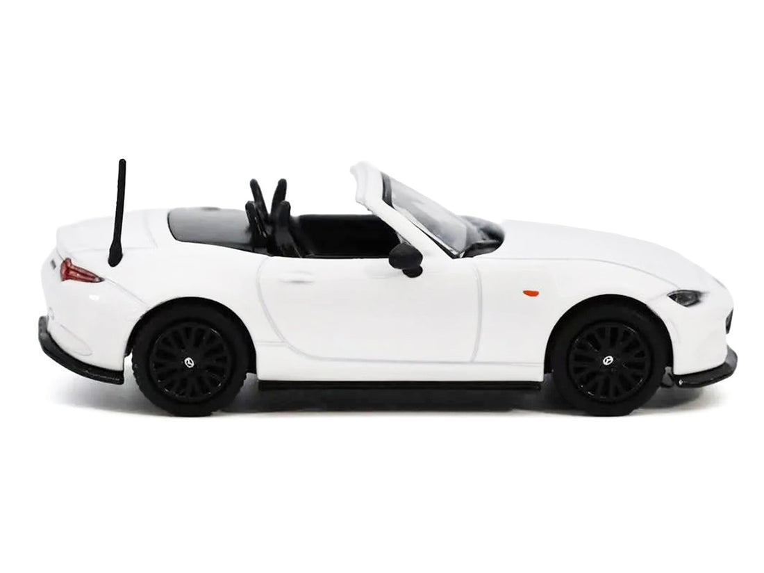 2024 Mazda MX-5 Roadster White 1/64 Diecast Model Car by GCD x Enchery-0