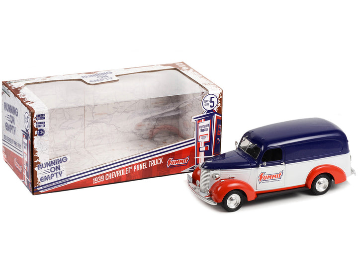 1939 Chevrolet Panel Truck "Summit Racing Equipment" "Running on Empty" Series 5 1/24 Diecast Model by Greenlight-1