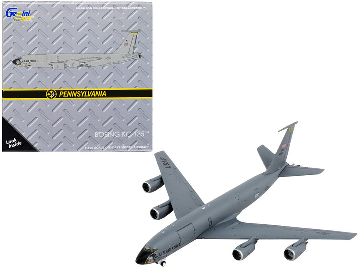 Boeing KC-135T Stratotanker Tanker Aircraft "Pittsburgh IAP Pennsylvania Air National Guard" United States Air Force "Gemini Macs" Series 1/400 Diecast Model Airplane by GeminiJets-0