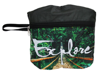 Backpacks - 24 LITER Summit GoPak Sunset Palms Folding Lightweight Backpack 2