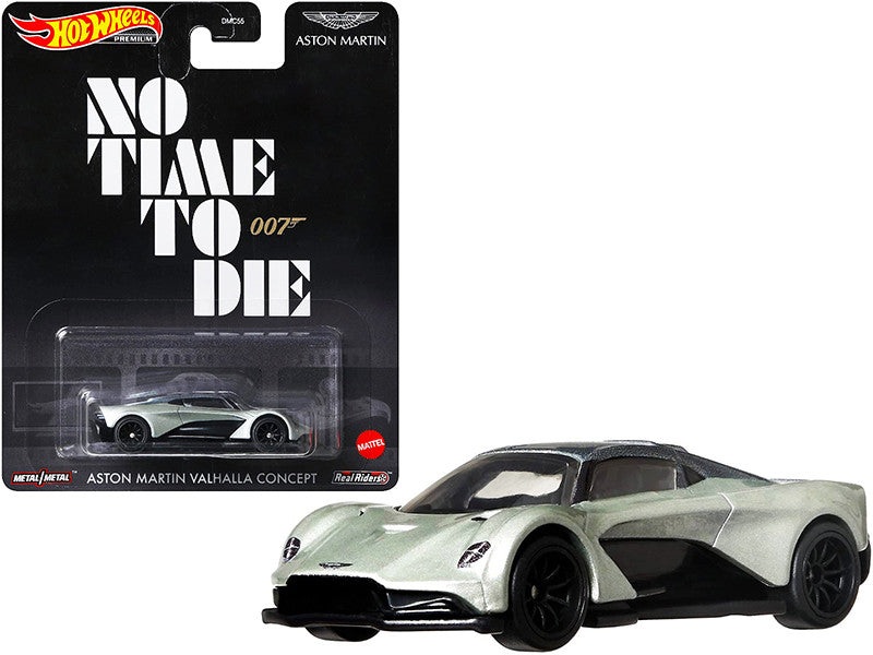 Aston Martin Valhalla Concept Light Green Metallic with Dark Green Top (James Bond 007) "No Time to Die" (2021) Movie Diecast Model Car by Hot Wheels-0