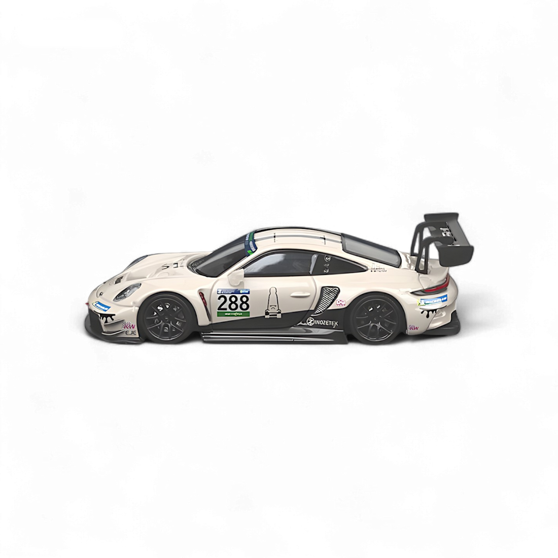 Porsche 911 GT3 Racing Milky White 1:64 by Star Race  2