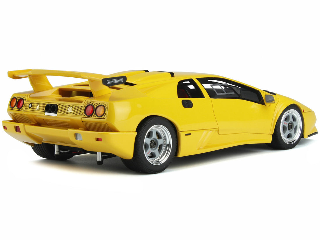 1995 Lamborghini Diablo Jota Corsa Yellow "Tamura" 1/18 Model Car by GT Spirit-3