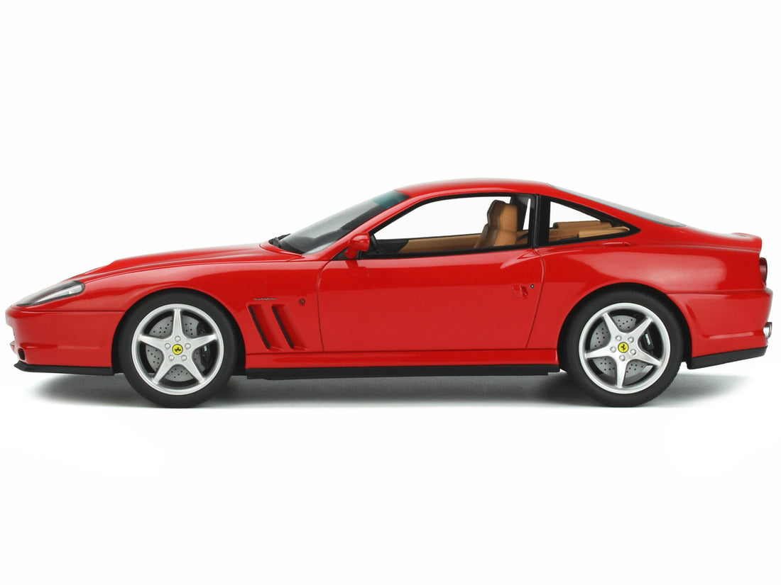 1996 Ferrari F550 Maranello Gran Turismo Rosso Corsa Red 1/18 Model Car by GT Spirit-3