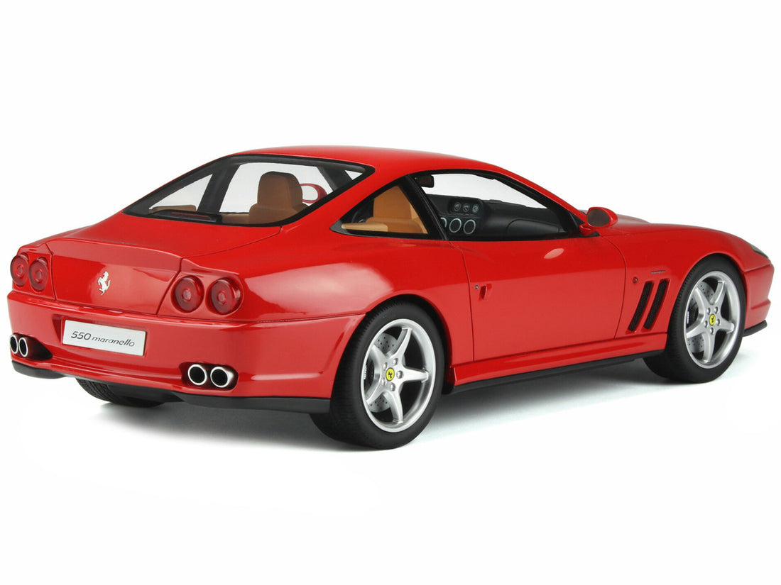 1996 Ferrari F550 Maranello Gran Turismo Rosso Corsa Red 1/18 Model Car by GT Spirit-4