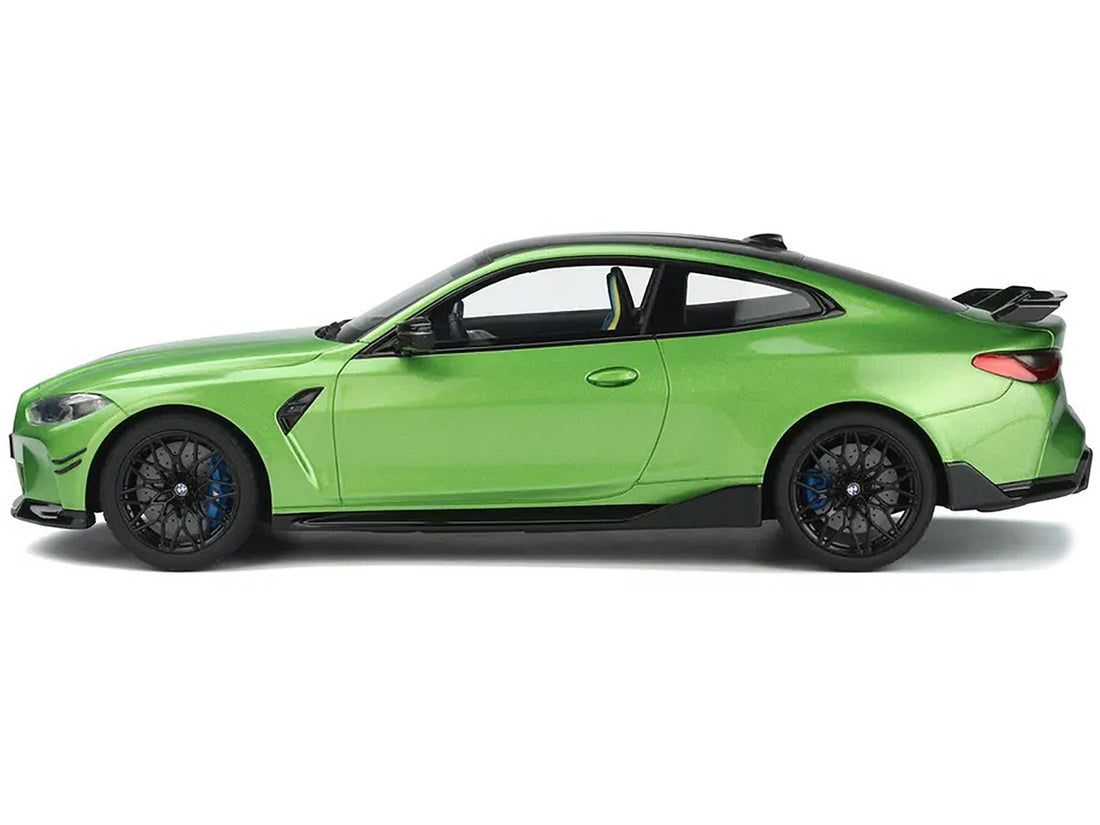 BMW M4 (G82) M Performance Green Metallic with Black Top 1/18 Model Car by GT Spirit-3