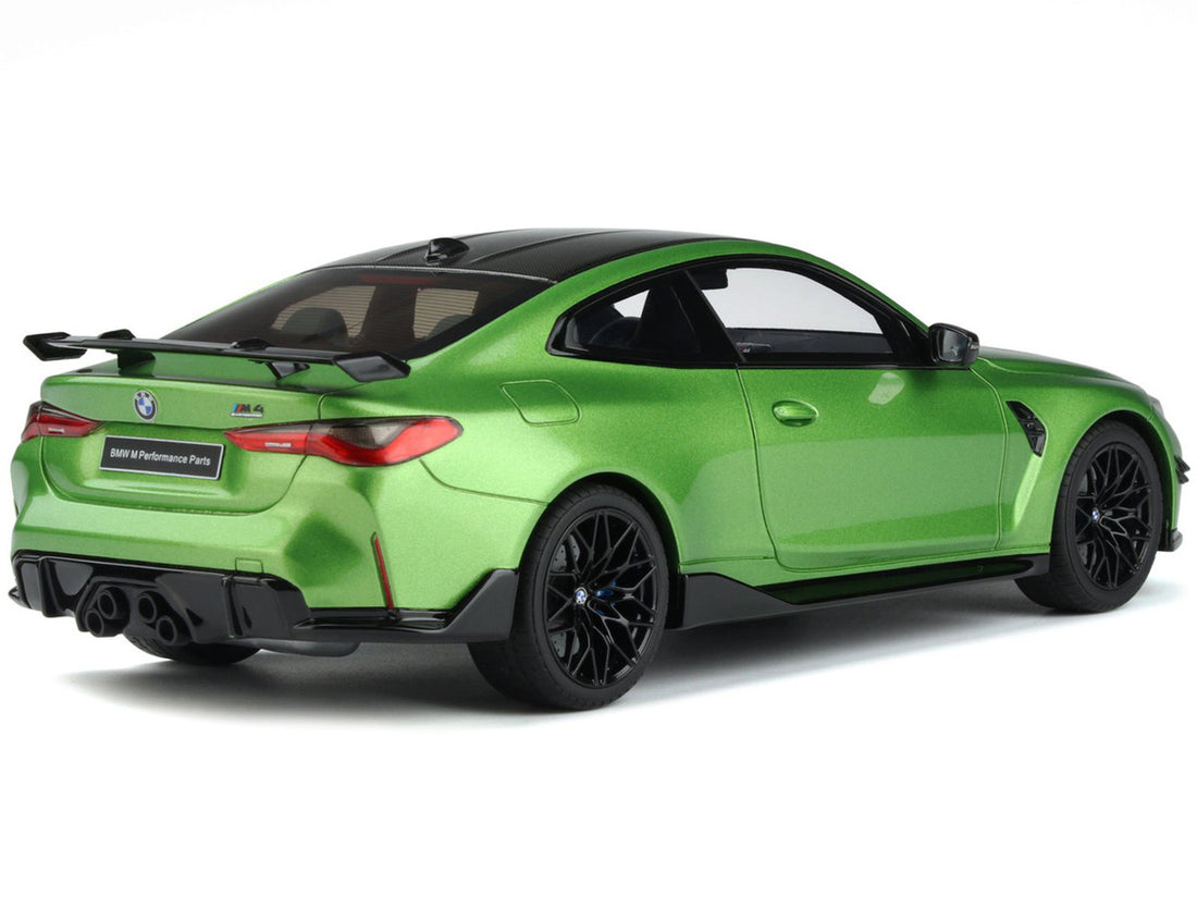 BMW M4 (G82) M Performance Green Metallic with Black Top 1/18 Model Car by GT Spirit-4