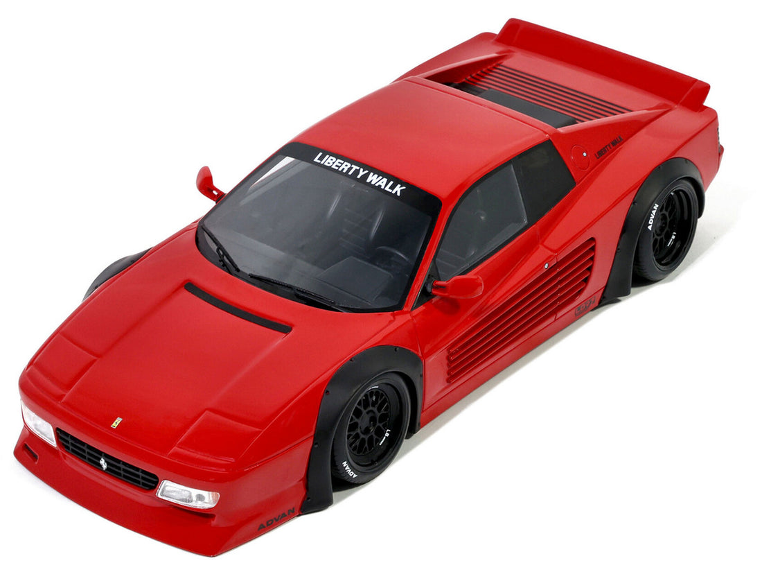 2021 LB-Works 512 TR Rosso Corsa Red "Liberty Walk" 1/18 Model Car by GT Spirit-3