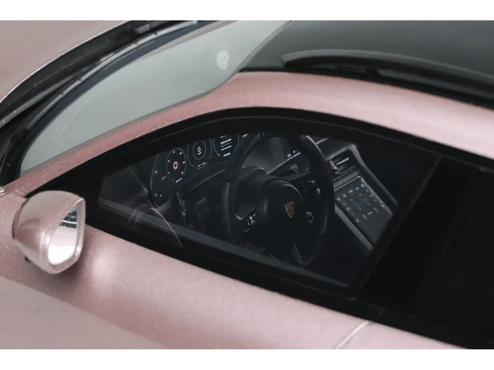 Porsche 2022 Taycan Turbo S Cross Turismo Pink Metallic 1/18 Model Car by GT Spirit 2