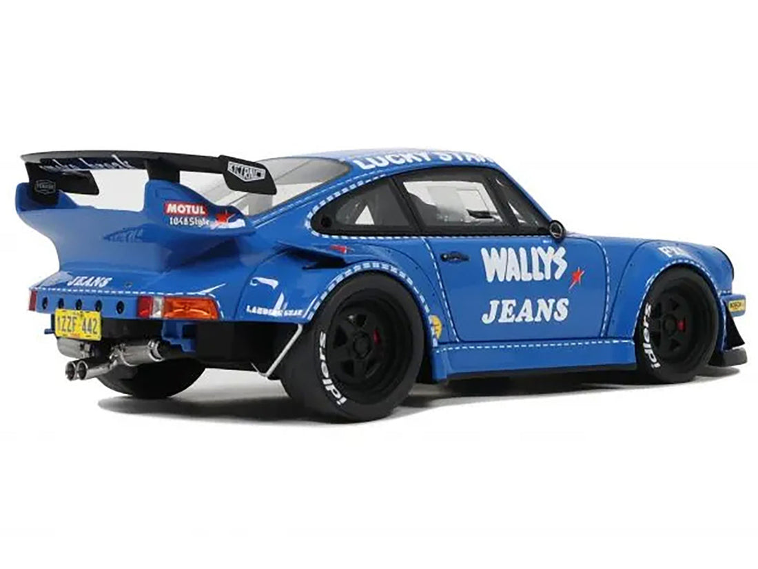 RWB Bodykit "OSHO Arrow" Blue 1/18 Model Car by GT Spirit-0