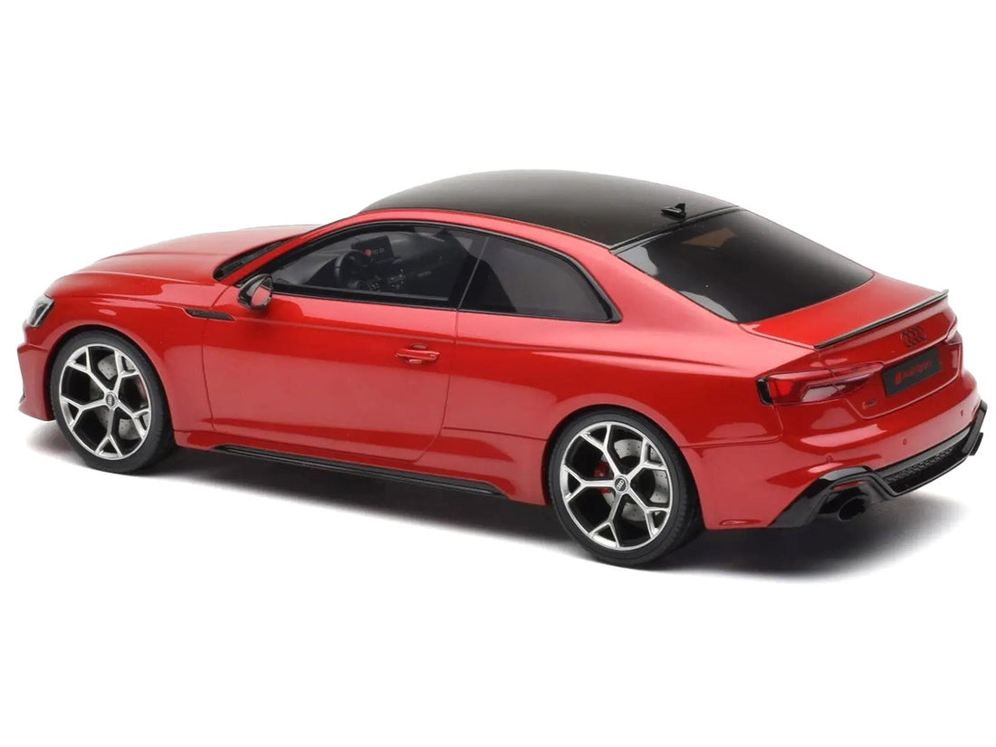 Audi RS 5 Competition Red with Black Top 1/18 Model Car by GT Spirit-2