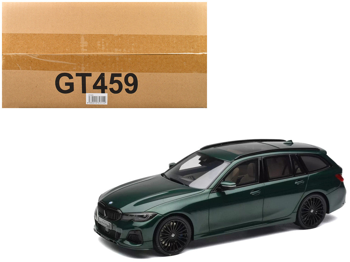 2019 BMW Alpina B3 Touring Green Metallic 1/18 Model Car by GT Spirit-3