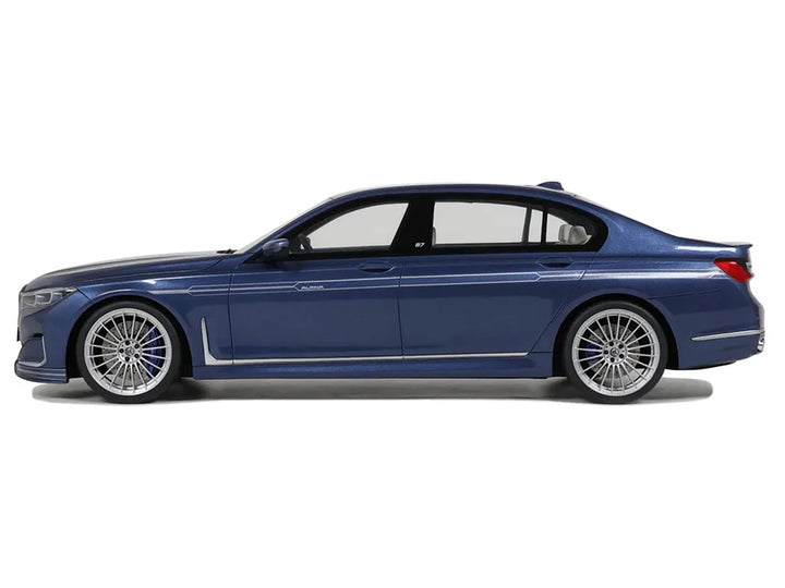 2022 BMW Alpina B7 Blue Metallic 1/18 Model Car by GT Spirit-0