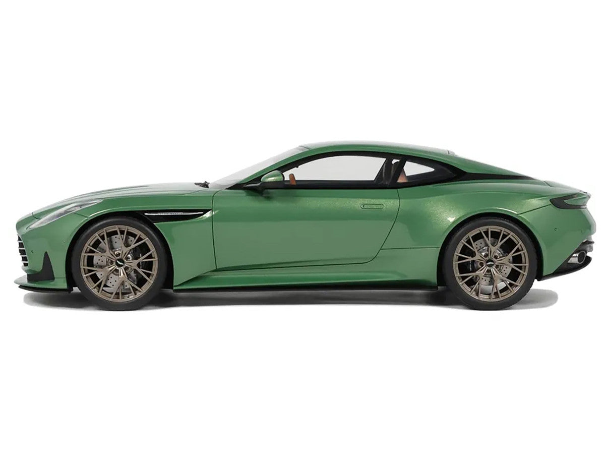 2023 Aston Martin DB12 Green Metallic 1/18 Model Car by GT Spirit-1