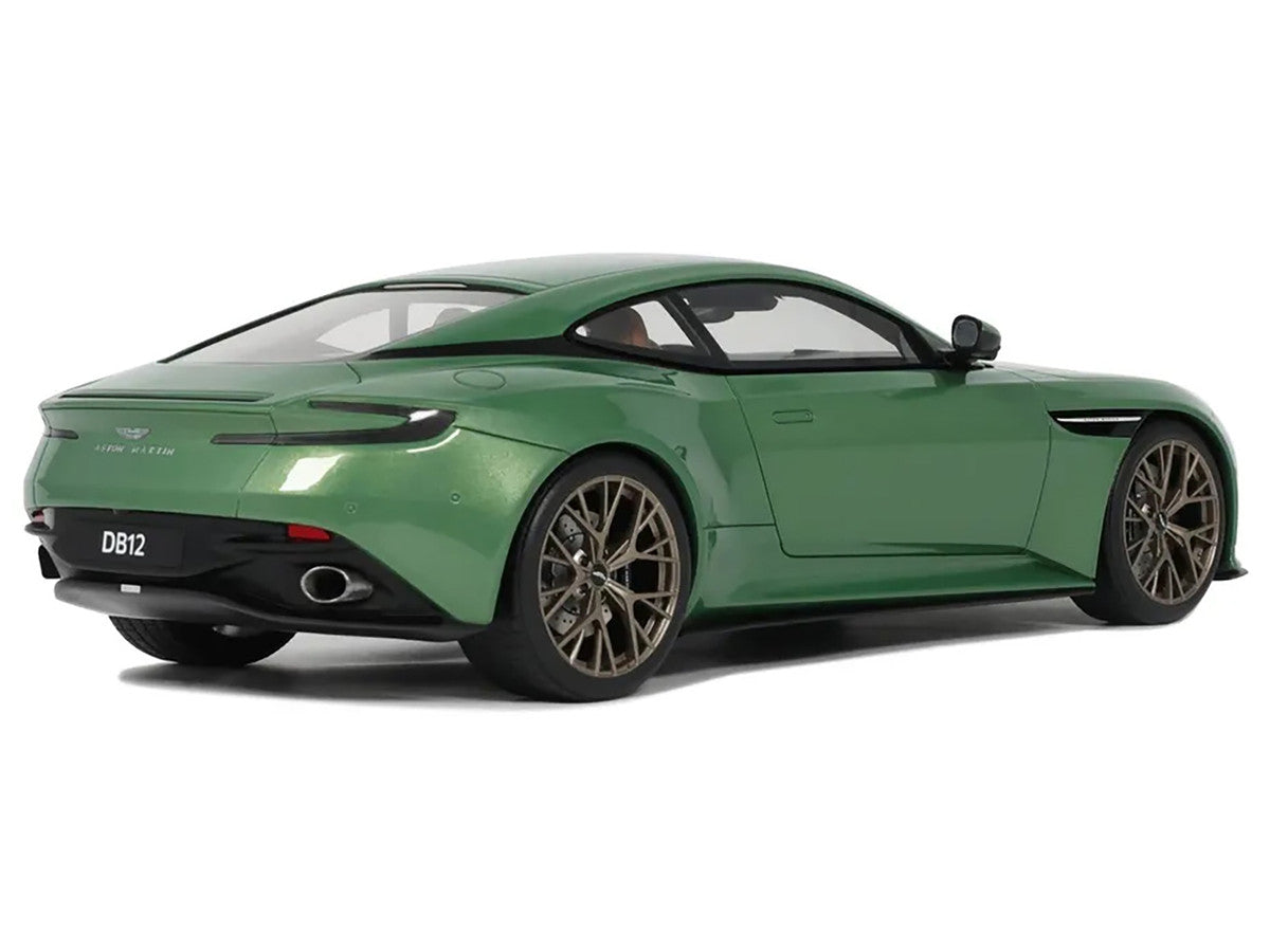 2023 Aston Martin DB12 Green Metallic 1/18 Model Car by GT Spirit-0