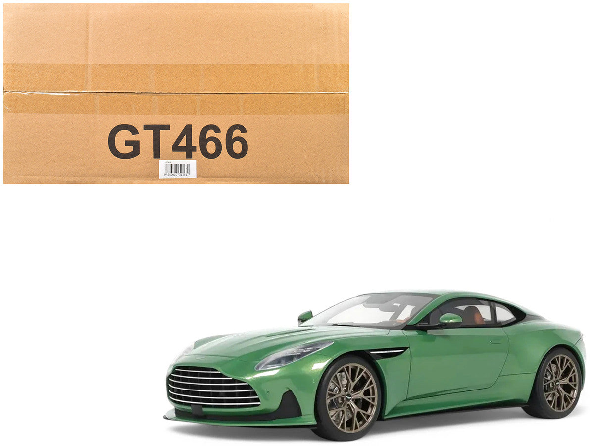 2023 Aston Martin DB12 Green Metallic 1/18 Model Car by GT Spirit-4