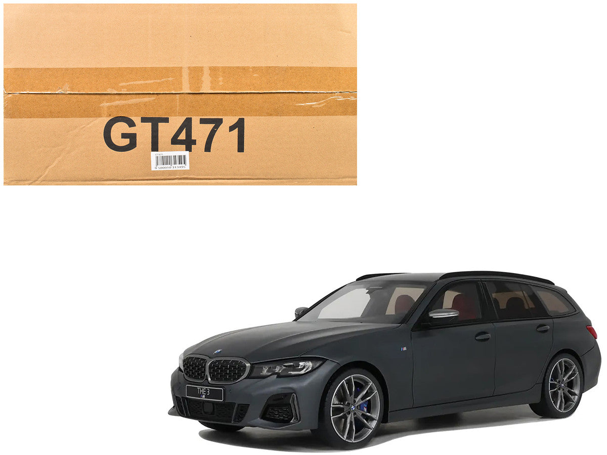 2019 BMW M340i Xdrive M Gray Metallic 1/18 Model Car by GT Spirit-4