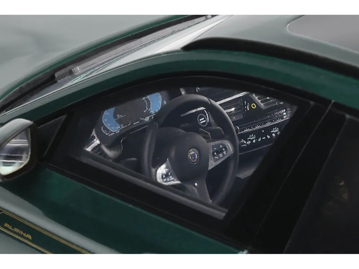 2023 BMW Alpina B5 Touring Green Metallic 1/18 Model Car by GT Spirit-2