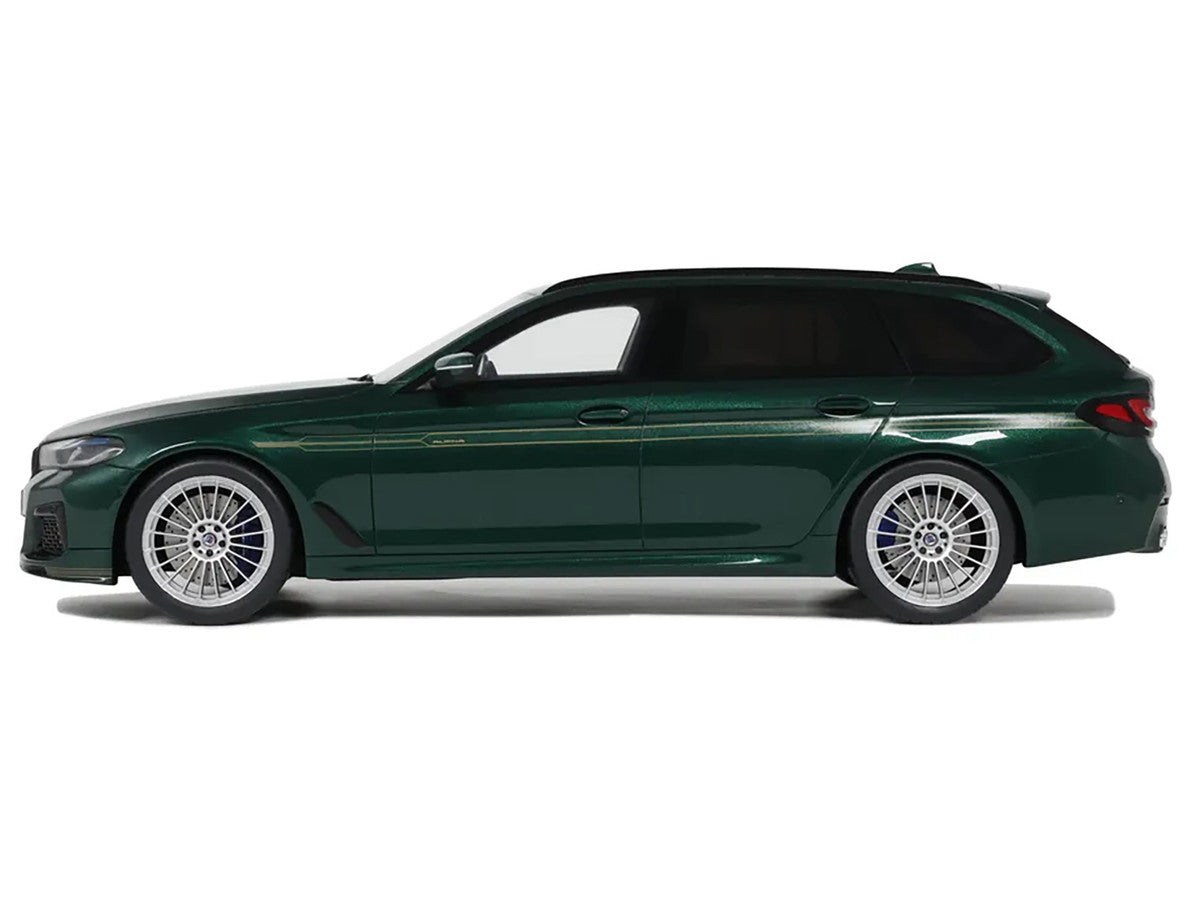 2023 BMW Alpina B5 Touring Green Metallic 1/18 Model Car by GT Spirit-0