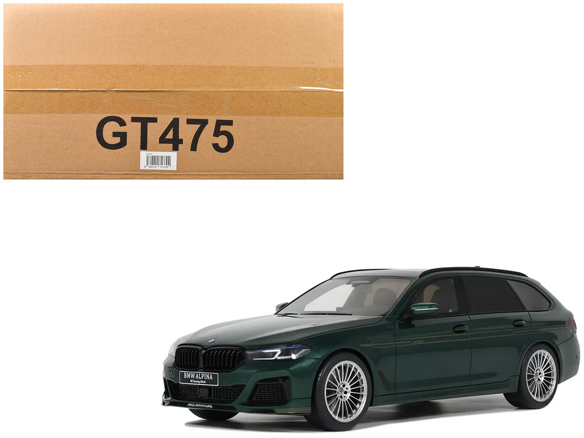 2023 BMW Alpina B5 Touring Green Metallic 1/18 Model Car by GT Spirit-4