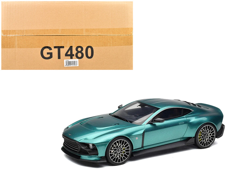 2024 Aston Martin Valor Green Metallic 1/18 Model Car by GT Spirit-4