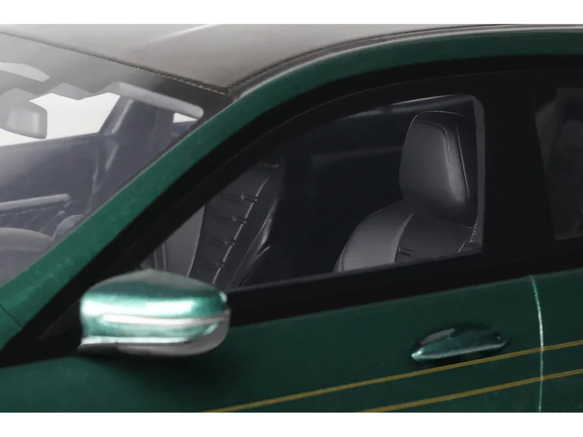 2023 BMW Alpina B8 Gran Coupe Green Metallic 1/18 Model Car by GT Spirit-3