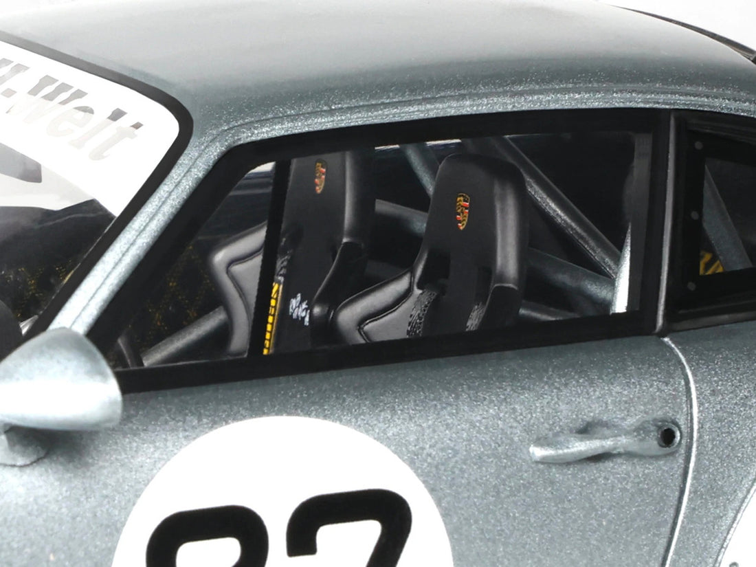 2024 RWB Yuiitsumuni #27 Silver Metallic 1/18 Model Car by GT Spirit-3